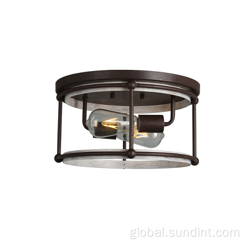 Led Flush Mount Light Rustic Style Living Room Flush Mount Lamps Supplier